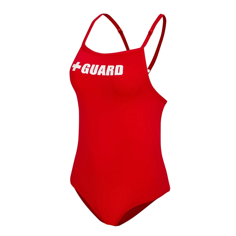 BLARIX Guard Adjustable Swimsuit 1 Piece with Cups - Red - 28 - Image 1