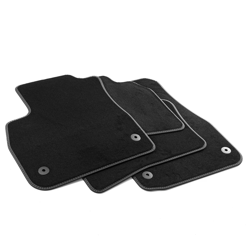 MTM Pro-7489 Tappetini Insignia B/Insignia B Tourer 06.2017-, su Misura in Velluto Nylon, Bordi in Similpelle e Doppia Impuntura Cromata