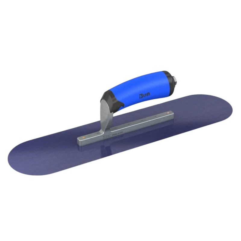 Bon 67-168 Pool Trowel - Blue Steel - 18 X 5 - Comfort Grip Handle