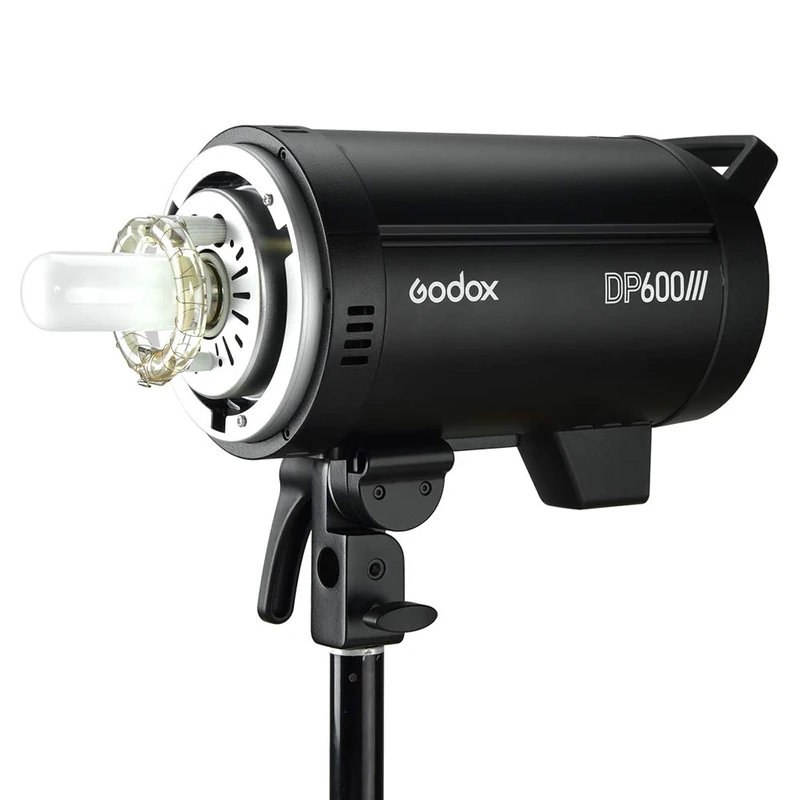 Godox DP600III Professional Studio Flash, 220V 600Ws GN80 5600K, 1s Quick Recycle Time 2.4G Wireless X System with Bowens Mount 150W Modeling Lamp, Outstanding Output Stability(DP600III)
