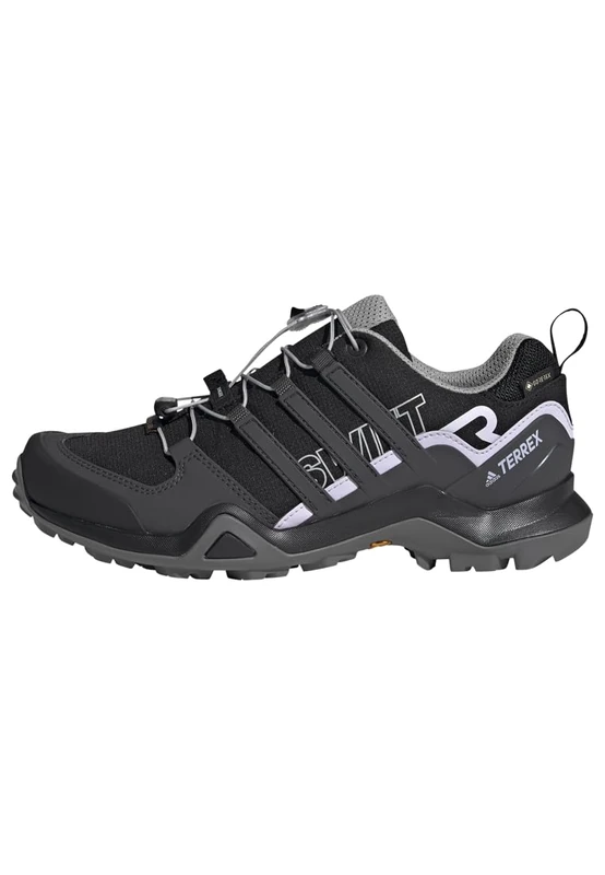 adidas Women's Terrex Swift R2 Gtx Trail Running Shoe, Cblack Dgsogr Prptnt, 4 UK - Image 1