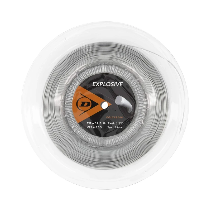 DUNLOP Tennis String Explosive 200 m Reel 125 mm 1 Piece