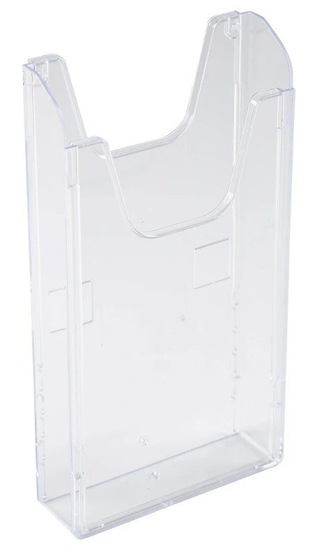 Exacompta - Ref. 62258D - Box of 12 A6 vertical leaflet dispensers - Crystal