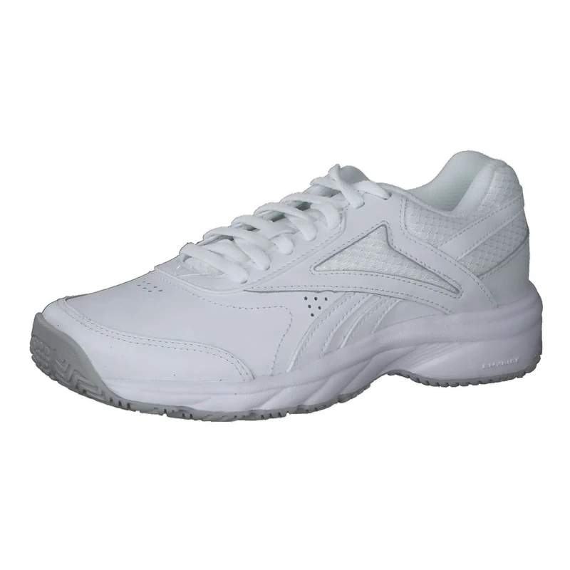 Reebok Women Work N Cushion 4.0 Sneaker, White/Cold Grey 2/White, 8.5 - Image 1