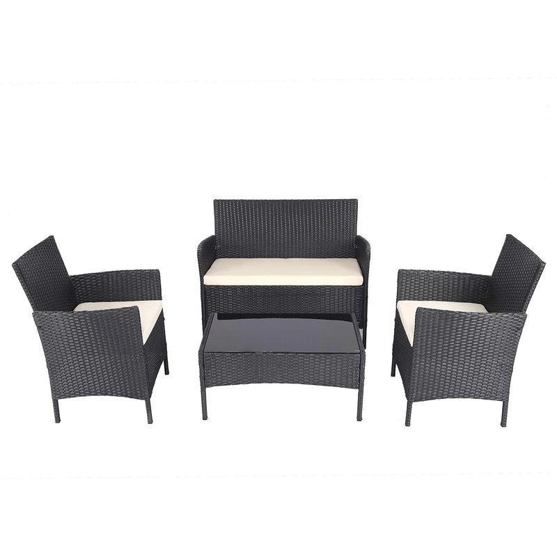 Chicreat Polyrattan Indoor and Outdoor Lounge Set