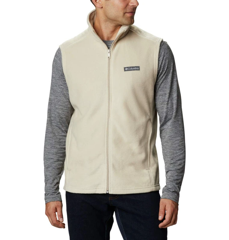 Columbia Men's Steens Mountain Vest, Ancient Fossil, 4X Tall