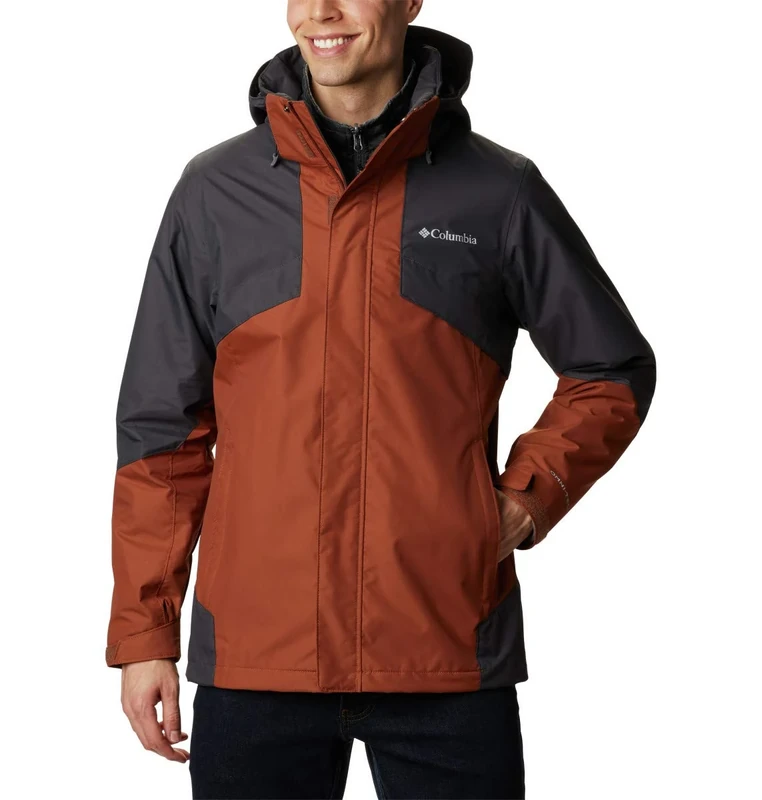 Columbia Men’s Bugaboo Ii Fleece Interchange Winter Jacket, Waterproof & Breathable