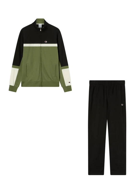 Champion Men's Sweatsuit, Green (GS156), 3XL