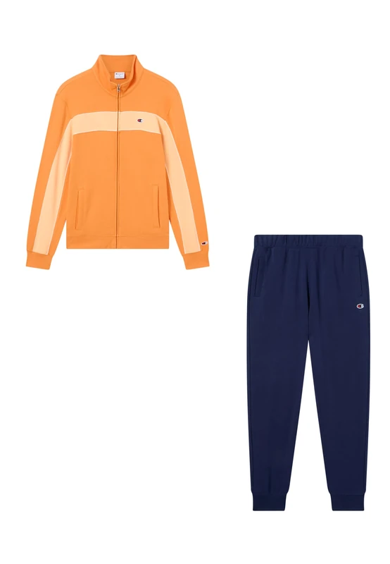 Champion Men's Sweatsuit, Orange (OS068), 3XL