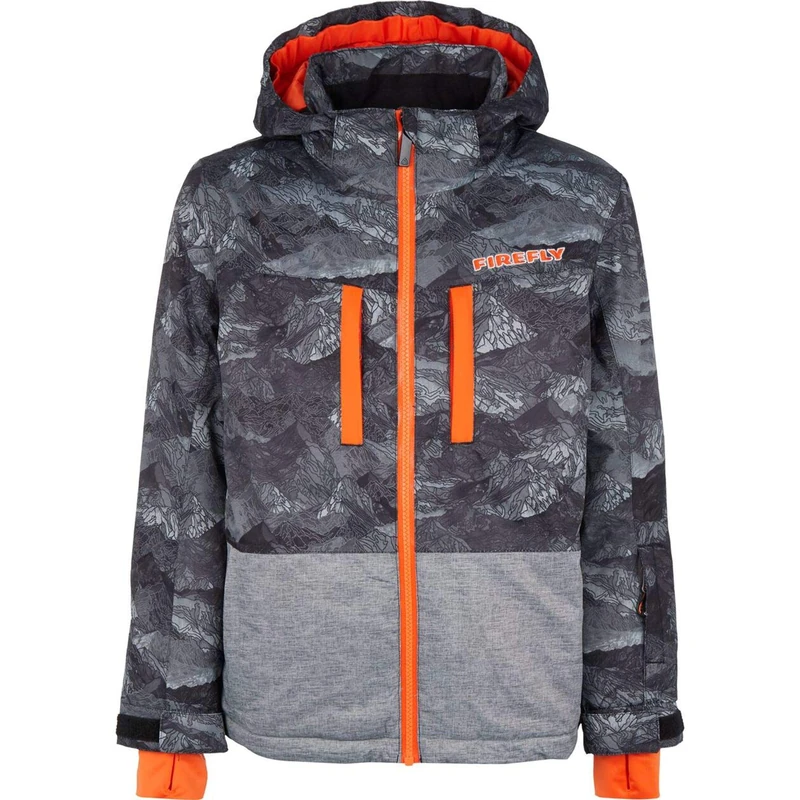 Firefly Barbecue Barbecue Cali II Jacket Kids Jacket - Aop/Anthracite, 164