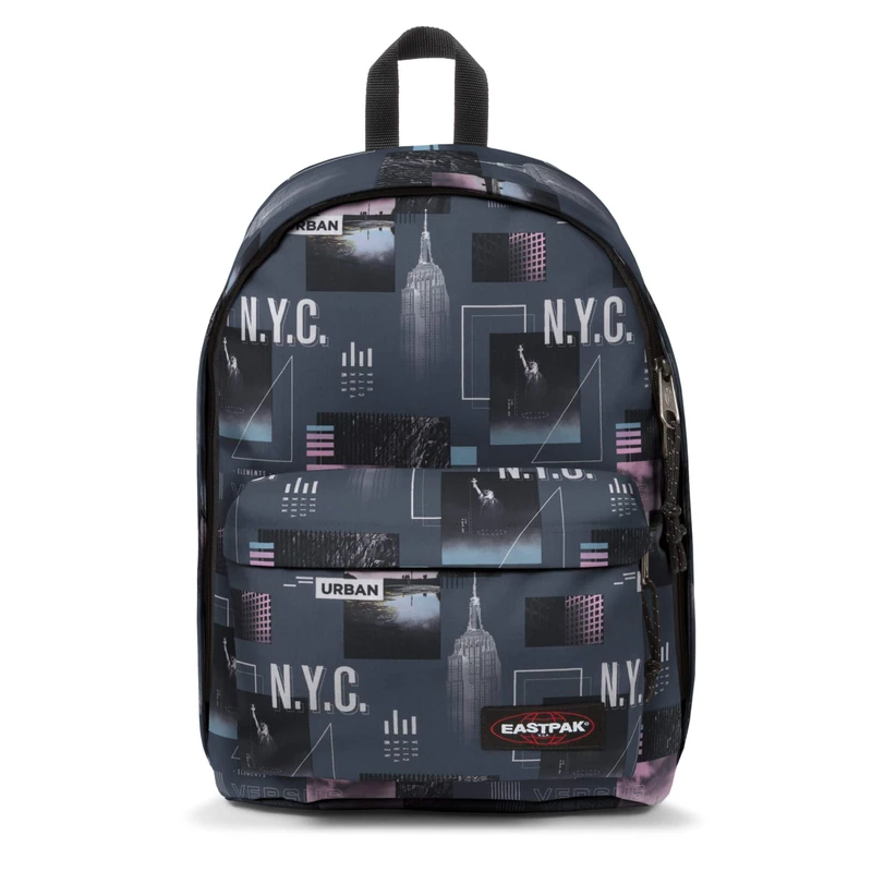 Eastpak Out of Office Backpack, 44 cm, 27 L, Grey (Shapes Grey)