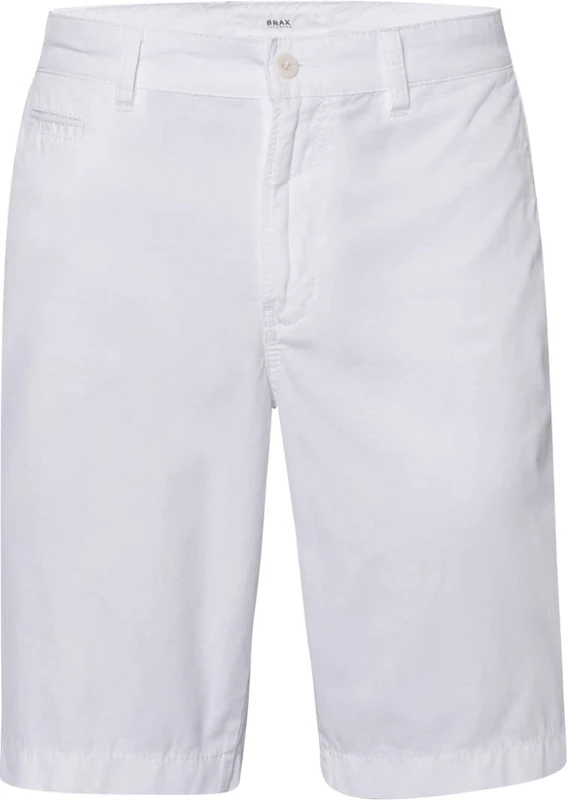 BRAX Men's Style Bari Shorts Bermudahose in sportiver Chino-Optik, White (White), 50S - Image 1