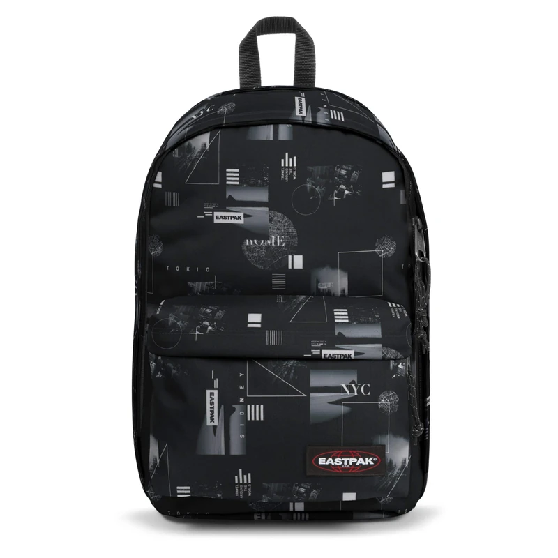 Eastpak Back To Work Backpack, 43 cm, 27 L, Black (Shapes Black)