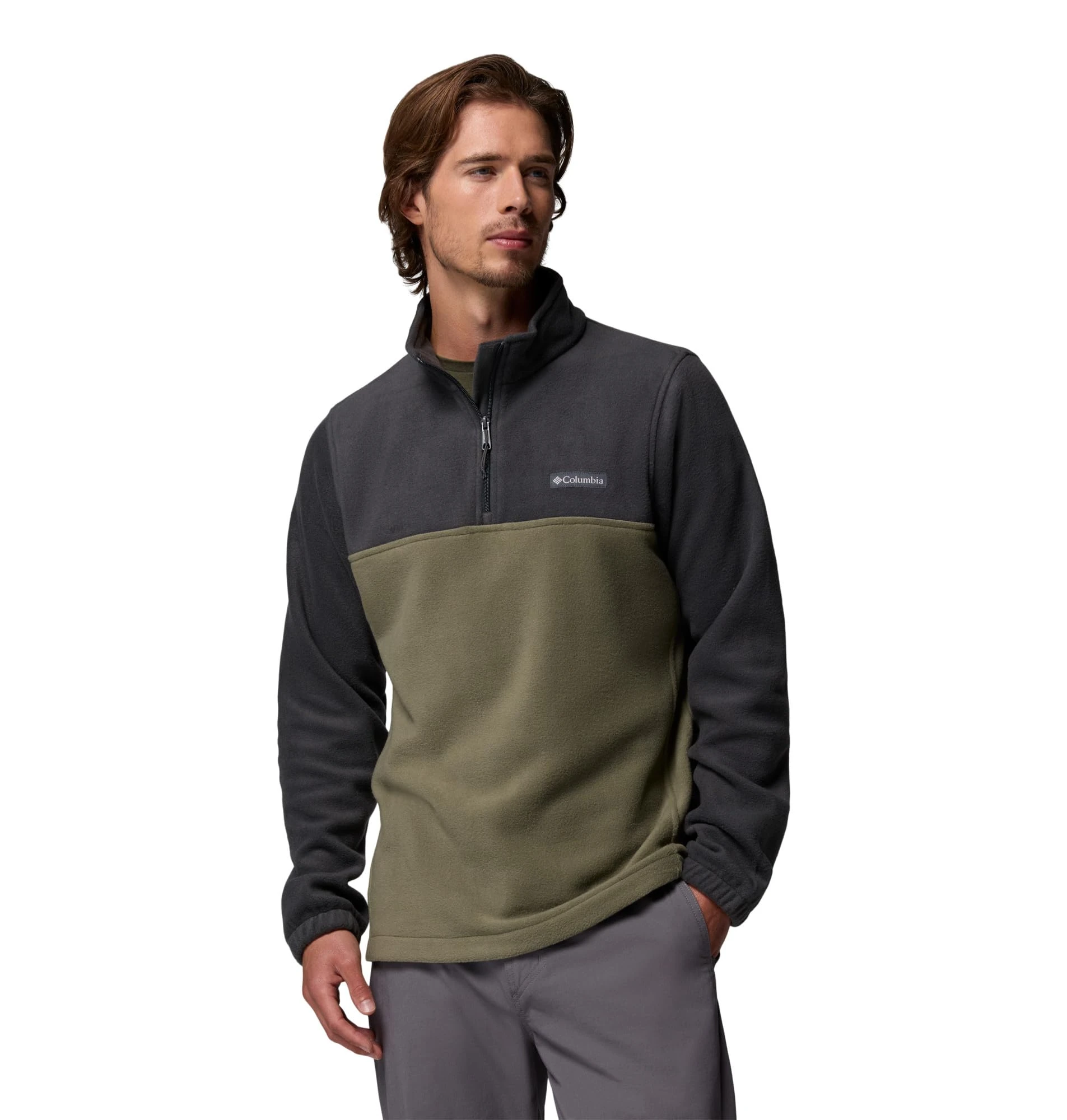 Columbia Men's Half Zip Fleece Jacket, Steens Mountain