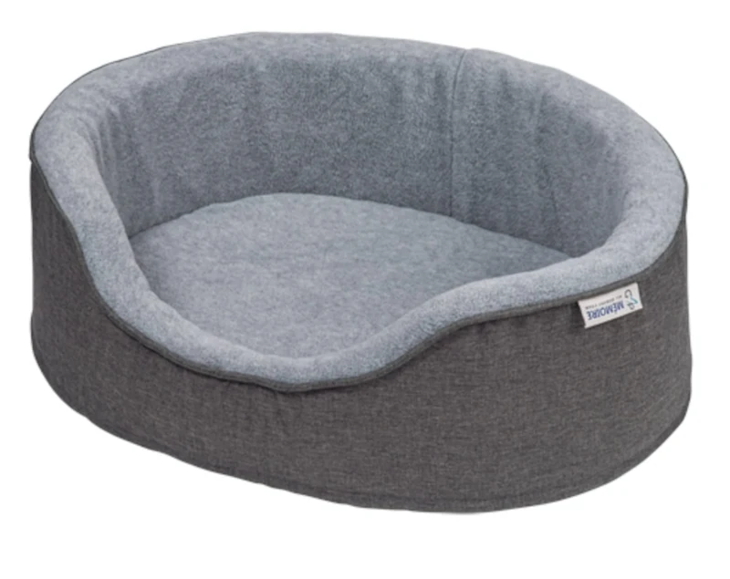 Gor Pets Memoire Memory Foam Bed 87 cm (34 Inch) Grey