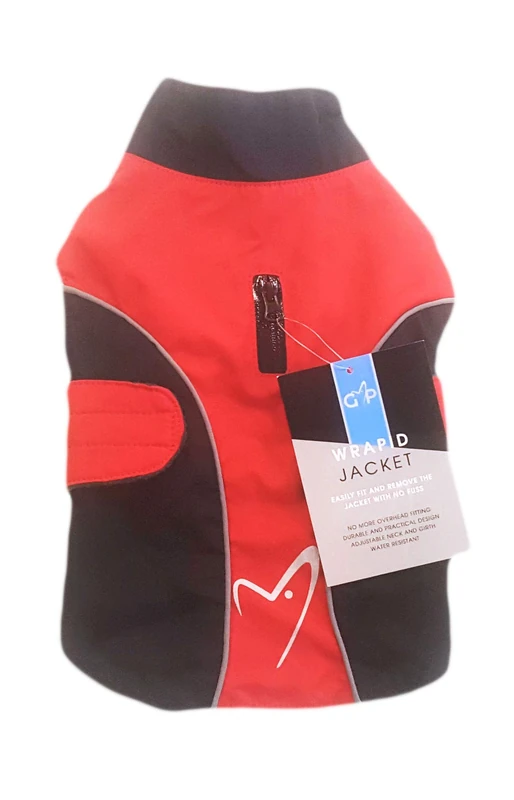 Gor Pets Wrapid Jacket 70 cm (28 Inch) Red - Image 1