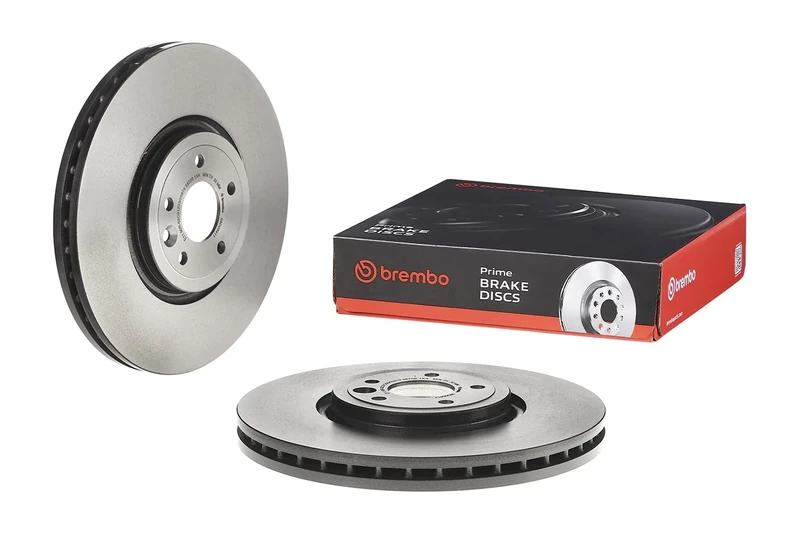 Brembo 09.D064.11 UV Coated Pillar Vented Brake Rotor JAGUAR OE# T4N1803