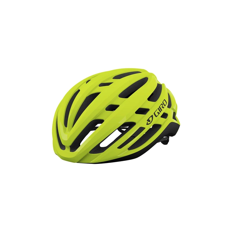 Giro Agilis – road bike helmet – MIPS – adjustable fit – good ventilation – In-Mold – EPS shell – CE EN1078 – Hi Viz Yellow, size: S