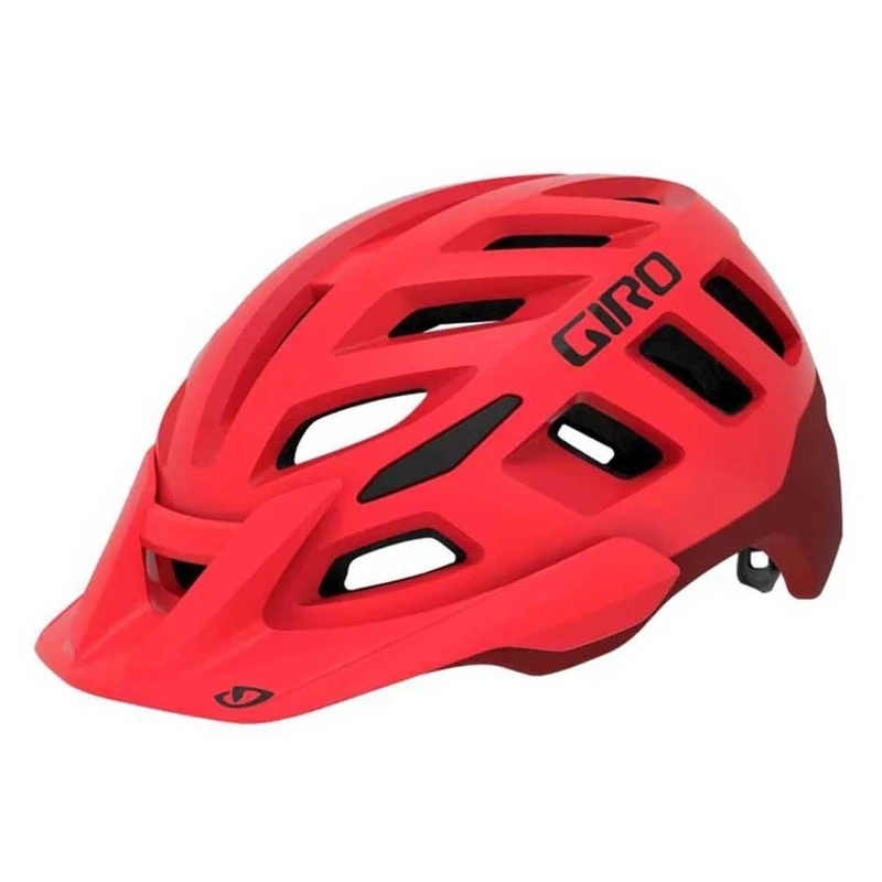 Giro Nine Bike Cycling Helmet, Matte Bright Red/Dark Red, S | 51-55 cm