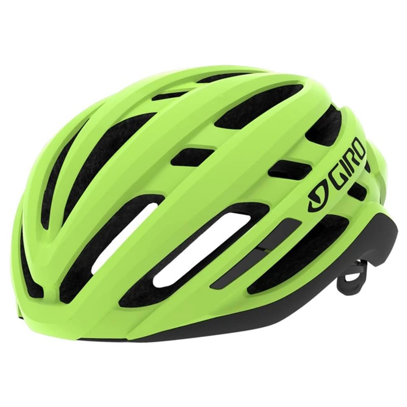 Agilis Road Cycling Helmet Hi Vis Yellow - Small