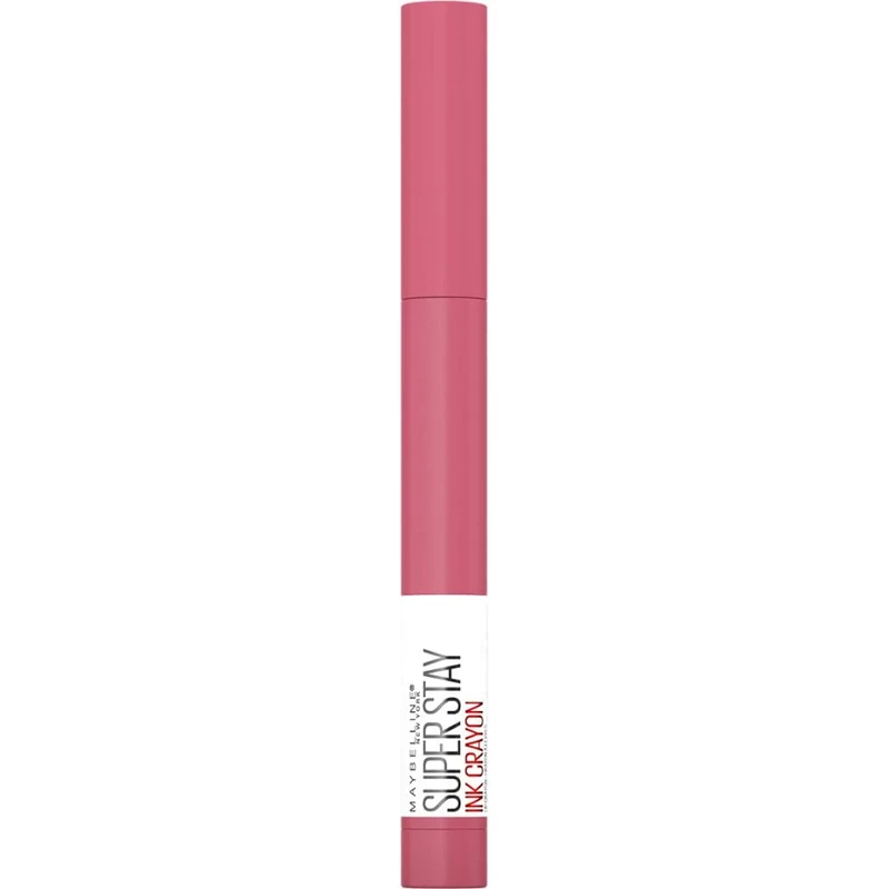 Maybelline New York Superstay Matte Ink Crayon Longlasting Pink Lipstick with Precision Applicator 90 Keep It Fun, 22.0 ml