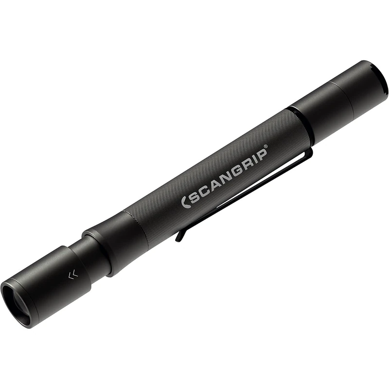 SCANGRIP Flash Pen R Rechargeable Pen Torch 300 lumens, Black