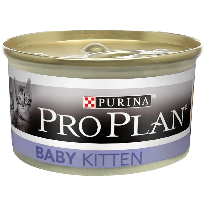 PURINA PRO PLAN | Baby Kitten Healthy Start | Kitten | Boosts Kitten's Natural Defenses & Immune Response | Chicken | Boxes | Pack of 24 x 85g