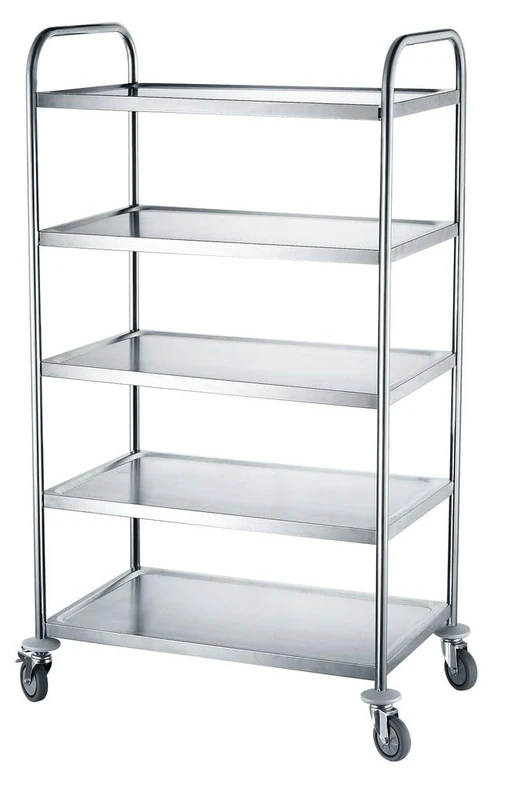 Hendi Serving Trolley with 5 Shelves, 910x590x(H)1560 mm