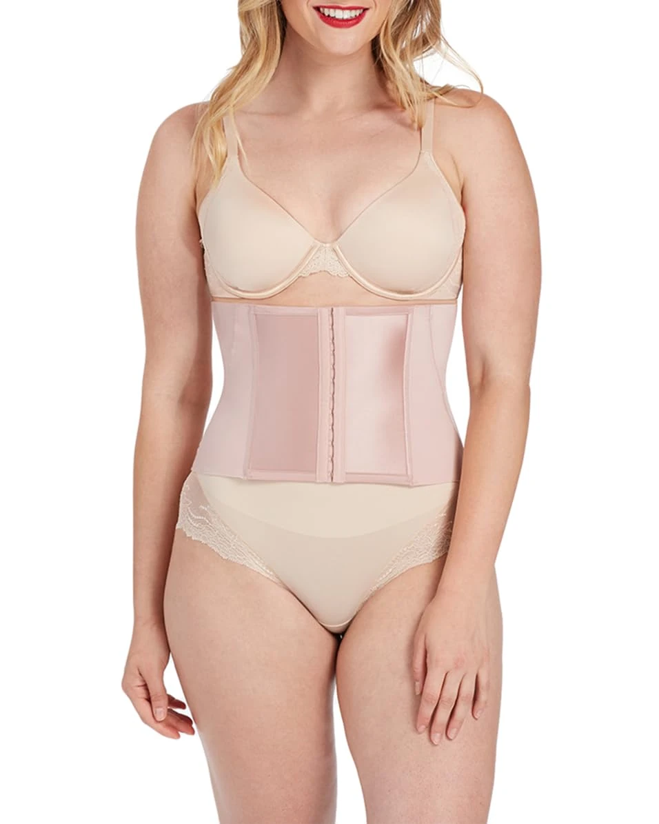 SPANX Under Sculpture Waist Cincher ,Cameo Blush,XL