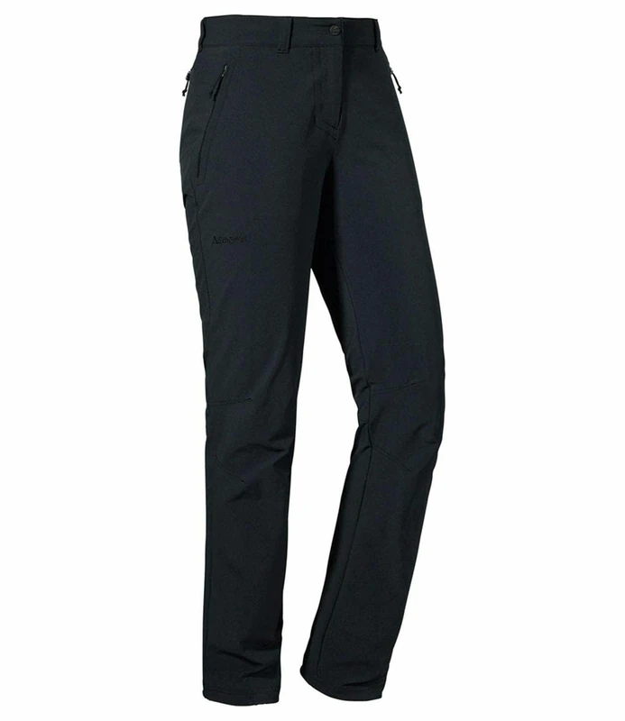 Schöffel Engadin1 women's pants, durable women's pants with a sporty cut,. size 36 black