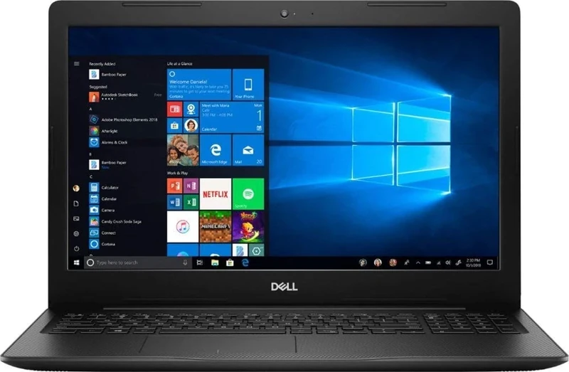New ! Dell Inspiron i3583 15.6" HD Touch-Screen Laptop - Intel i3-8145U - 8GB DDR4-128GB SSD - Windows 10 - Wireless-AC - Bluetooth - SD Card Reader - HDMI & USB 3.1 -Waves MaxxAudio Pro- Black