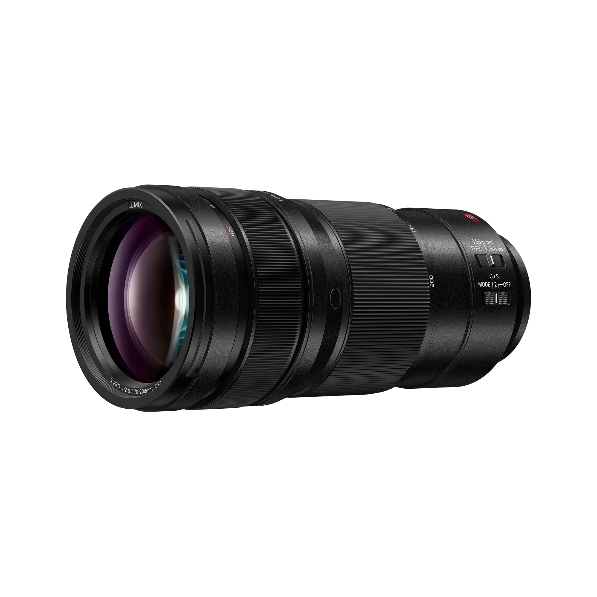Panasonic S-E70200E LUMIX S Pro 70-200mm f/2.8 Lens Black