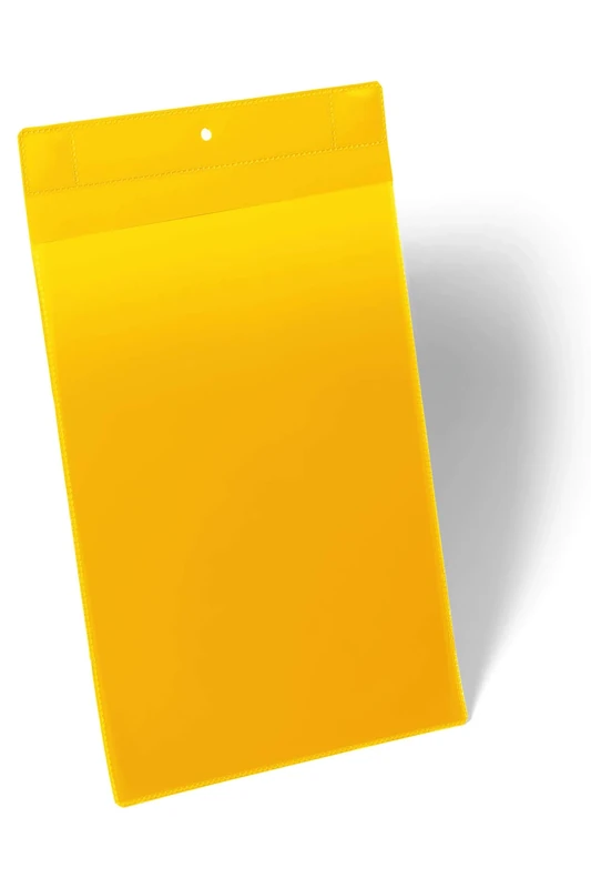 Neodym Magnetic Document A4 Portrait, Pack of 10 pieces, Yellow