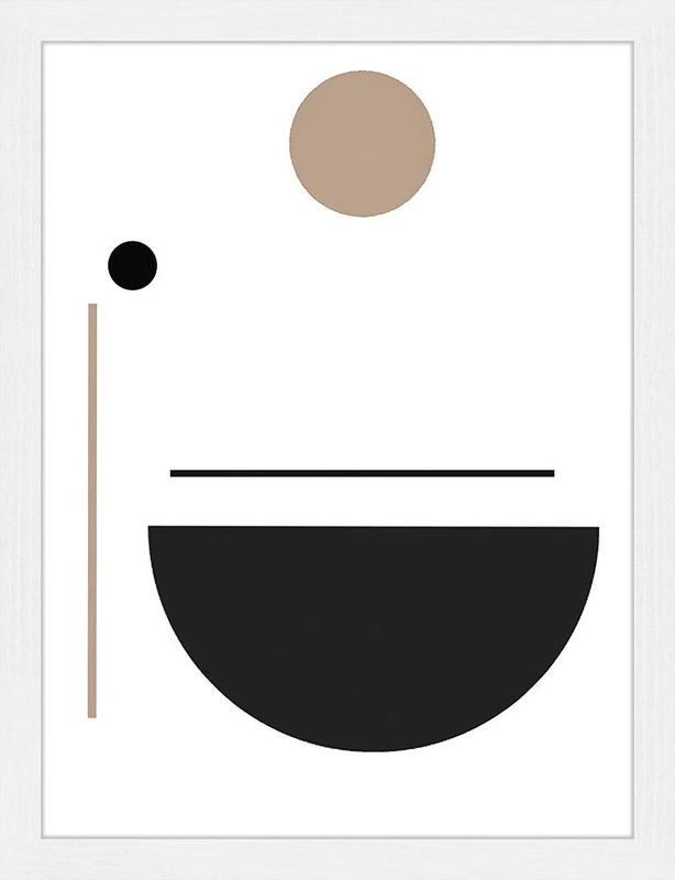 Liv Corday Frame + Print Small Multi-Color