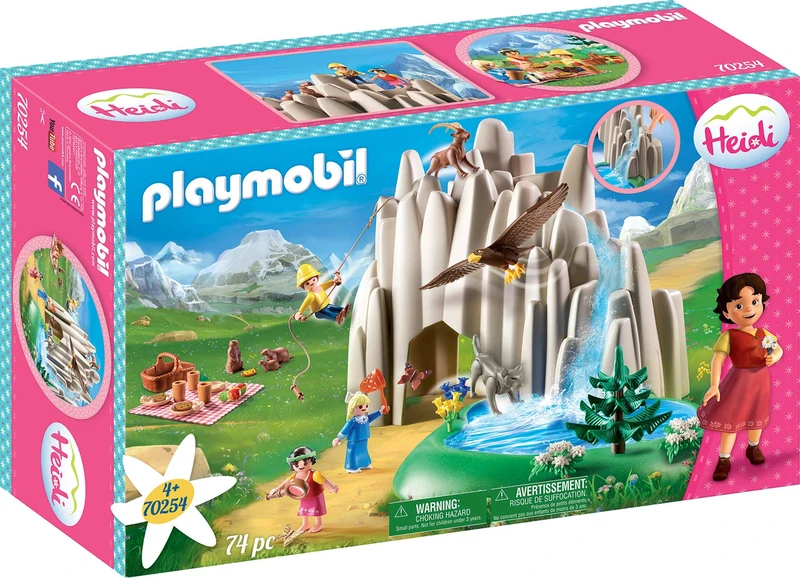 Playmobil Heidi 70254 Crystal Lake, For Children Ages 4+ - Image 1