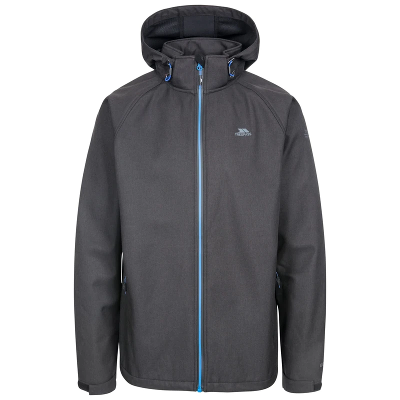 Trespass Mens Softshell Jacket Water Resistant Windproof Outdoor Coat Maverick - Image 1