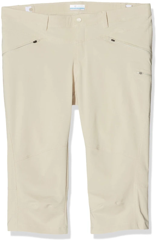 Columbia Women's Hiking Trousers, Peak to Point, White (Fossil), 10/42