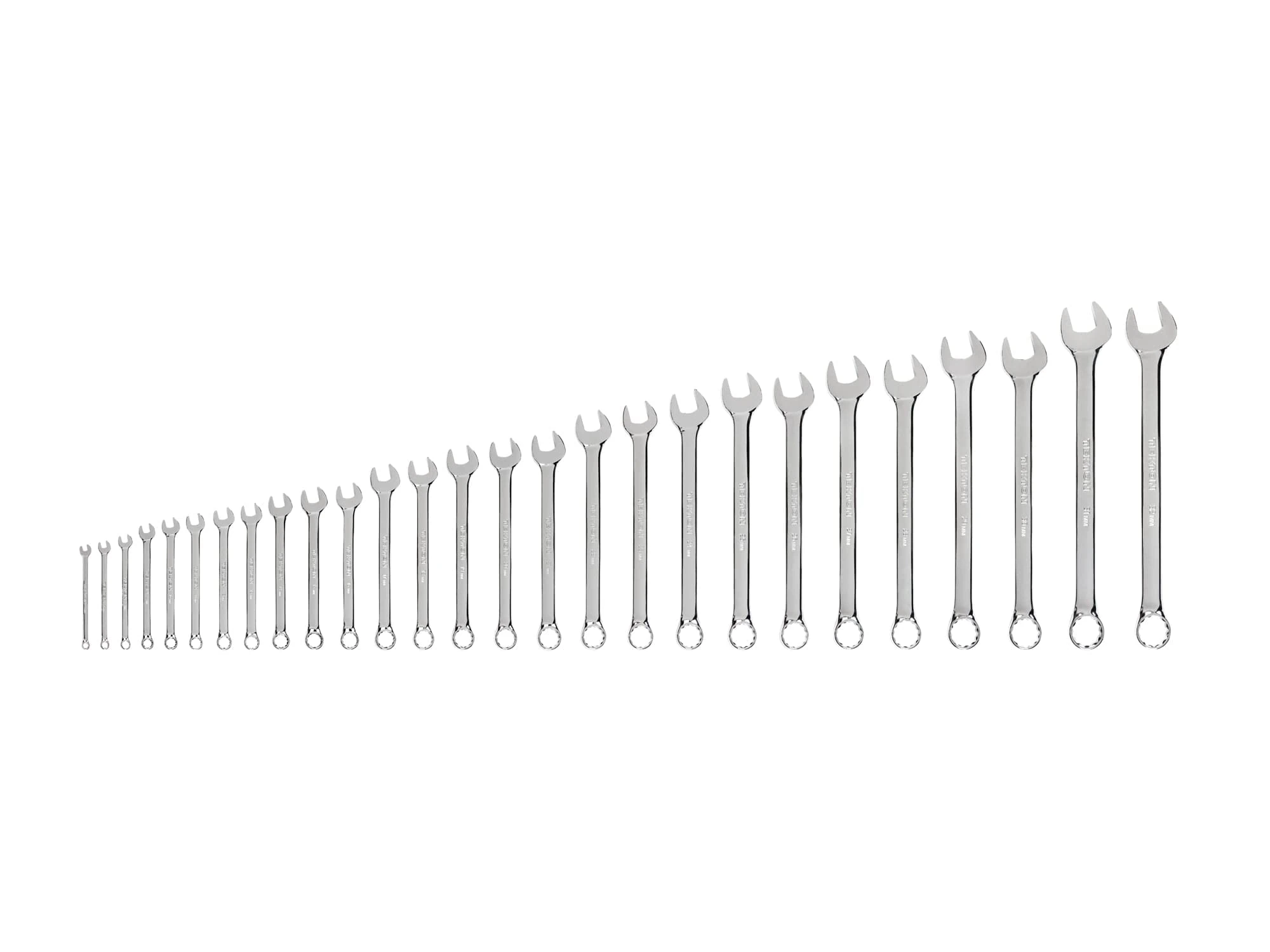 TEKTON Combination Wrench Set, 27-Piece (6-32 mm) | WCB90204
