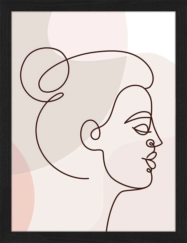 Liv Corday Frame + Print Small Multi-Color - Image 1