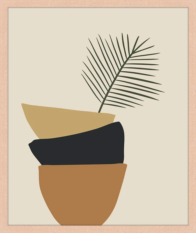 Liv Corday Frame + Print, Multi-Color, Medium - Image 1