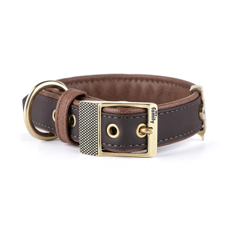 Myfamily faux leather Collar Made in Italy Bilbao Collection