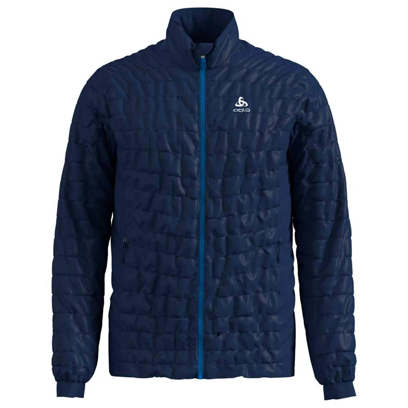Odlo Men's Insulated Cocoon S-Thermic Light Jacket, Estate Blue, L