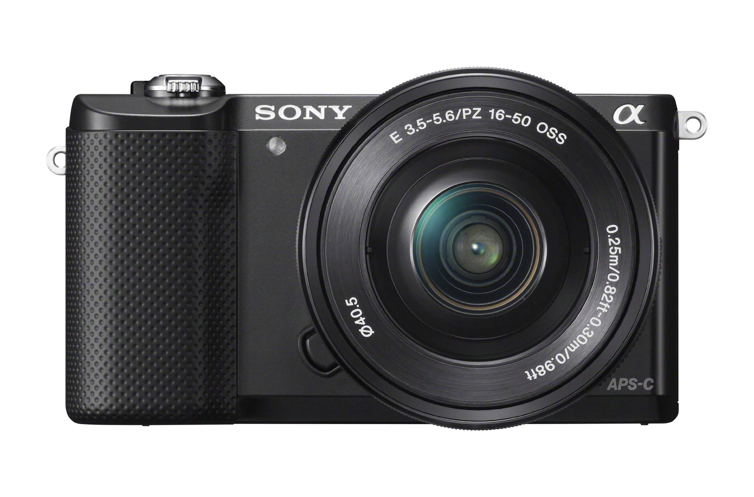 Sony Alpha ILCE-5000 Mirrorless Digital Camera w/ 16-50mm Lens (20.1 MP, DSLR, Black) (Renewed)