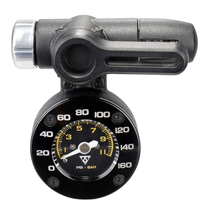 Topeak Shuttle G2 Pressure Gauge, Black