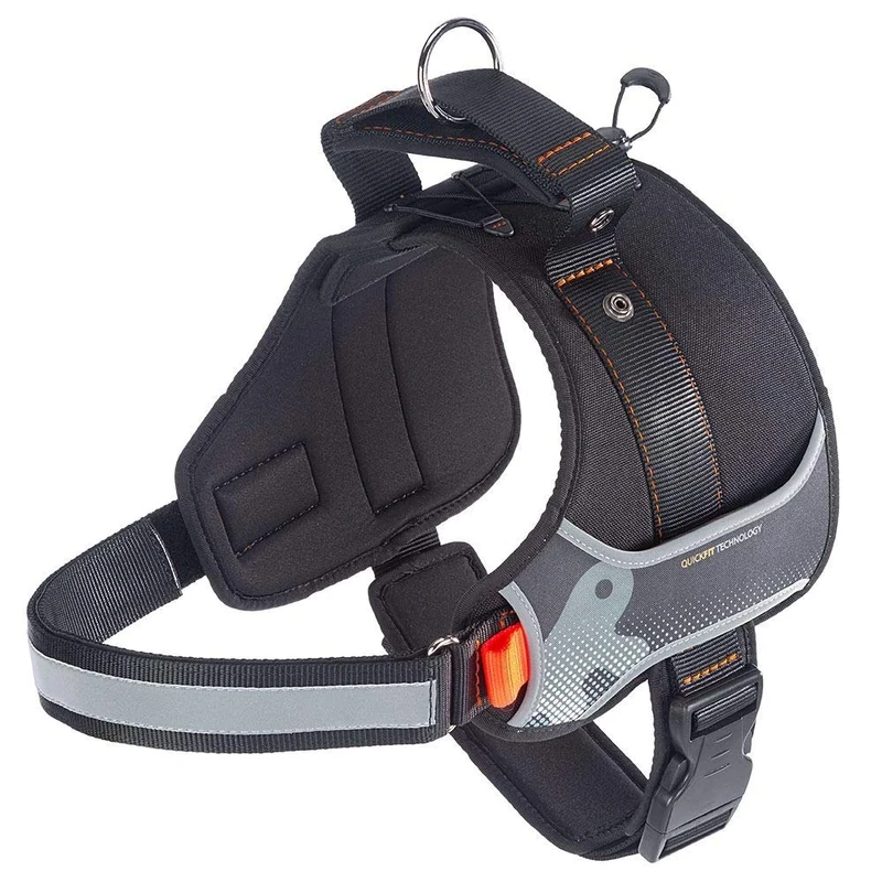 Ferplast Dog Harness Hercules XXL, Adjustable, Padded, Resistant, Scratchproof, Visible In The Dark, With Handle