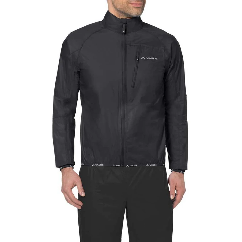 VAUDE Men's Drop Jacket III Jacket - Black Uni, X-Large