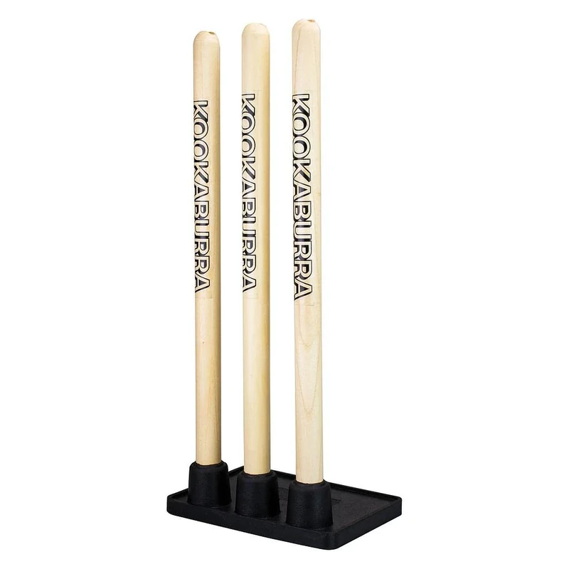 Kookaburra Wooden Practice Cricket Stumps - senior - Image 1