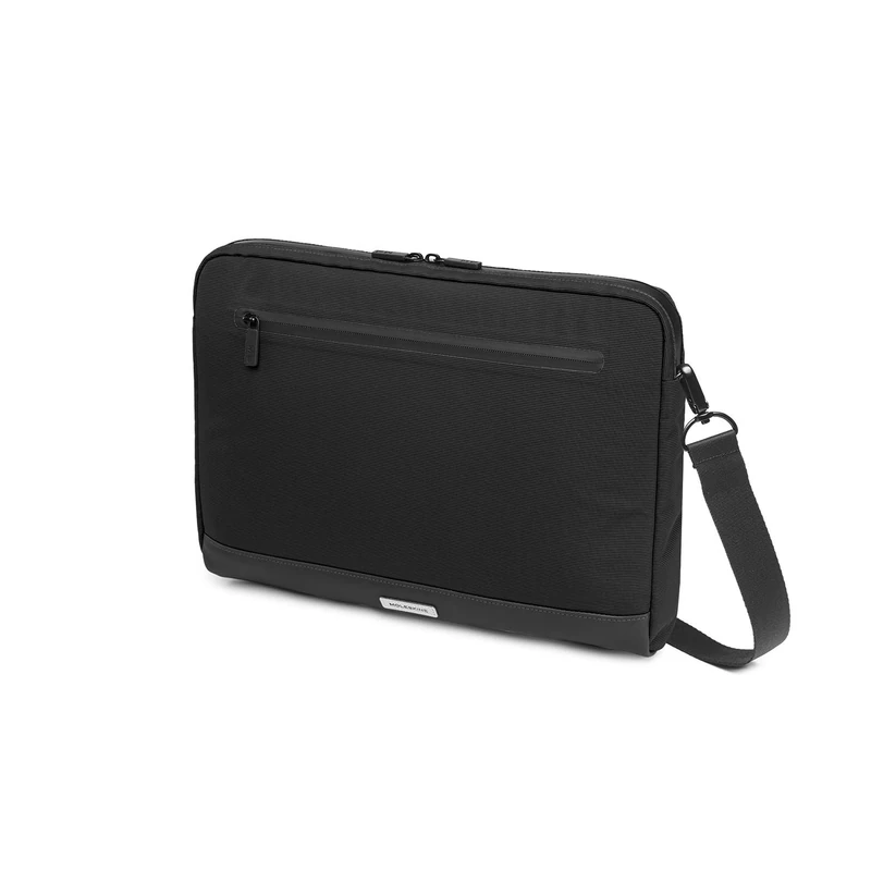 Moleskine - Metro Horizontal Device Bag, PC Bag for Laptop, Notebook, iPad and Tablet up to 13 Inch, Waterproof Messenger Bag, Size 35 x 26 x 4 cm, Black