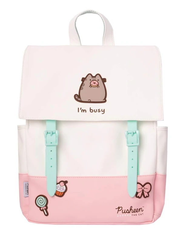 Grupo Erik School Backpack - Pusheen Gifts For Cat Lovers | Casual Daypacks & Backpacks, Rucksack, Back Pack, School Bag For Girls & Teenage | Pusheen Merchandise, Cat Gifts