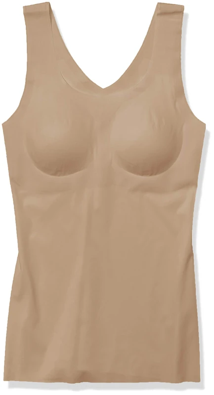 Bali Women's Comfort Revolution Easylite Shapewear Tank Df0057 Camisole, Nude, XXL
